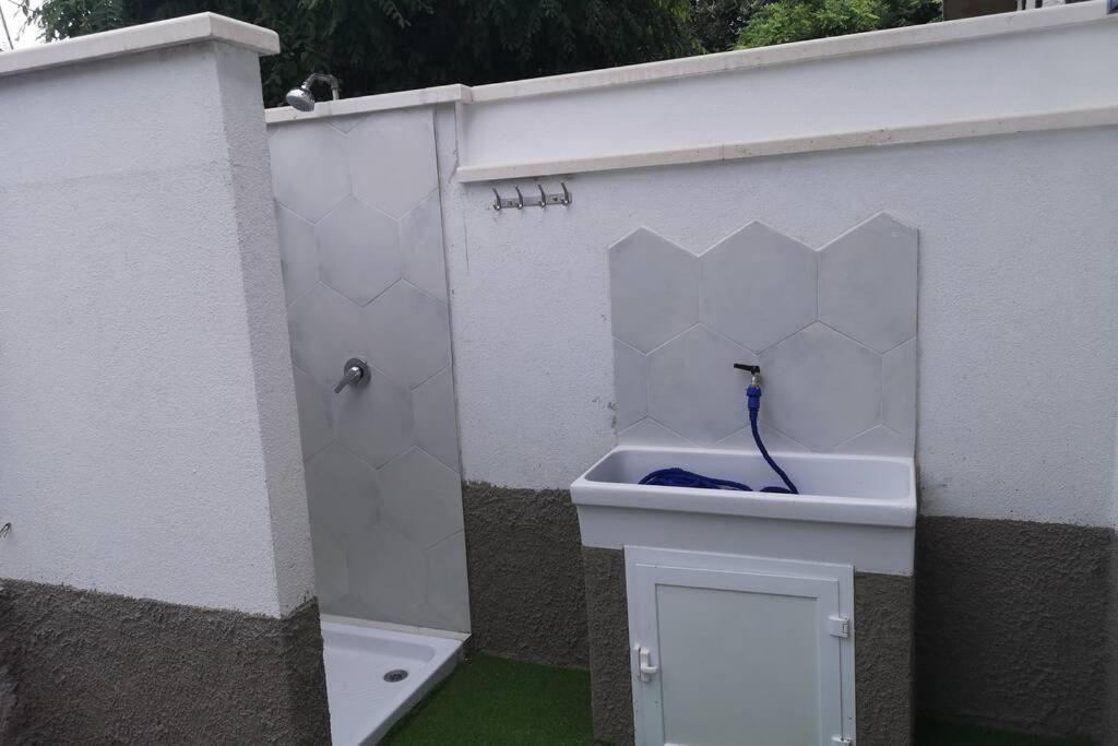 Villa Cilento Mare, Bellissima Con Ampio Giardino Capitello Exteriör bild
