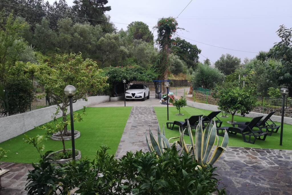 Villa Cilento Mare, Bellissima Con Ampio Giardino Capitello Exteriör bild